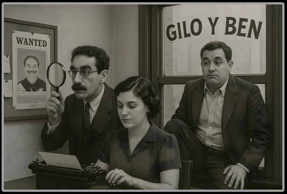 gilo y ben detectives de lo inexorable libro humor absurdo mejor