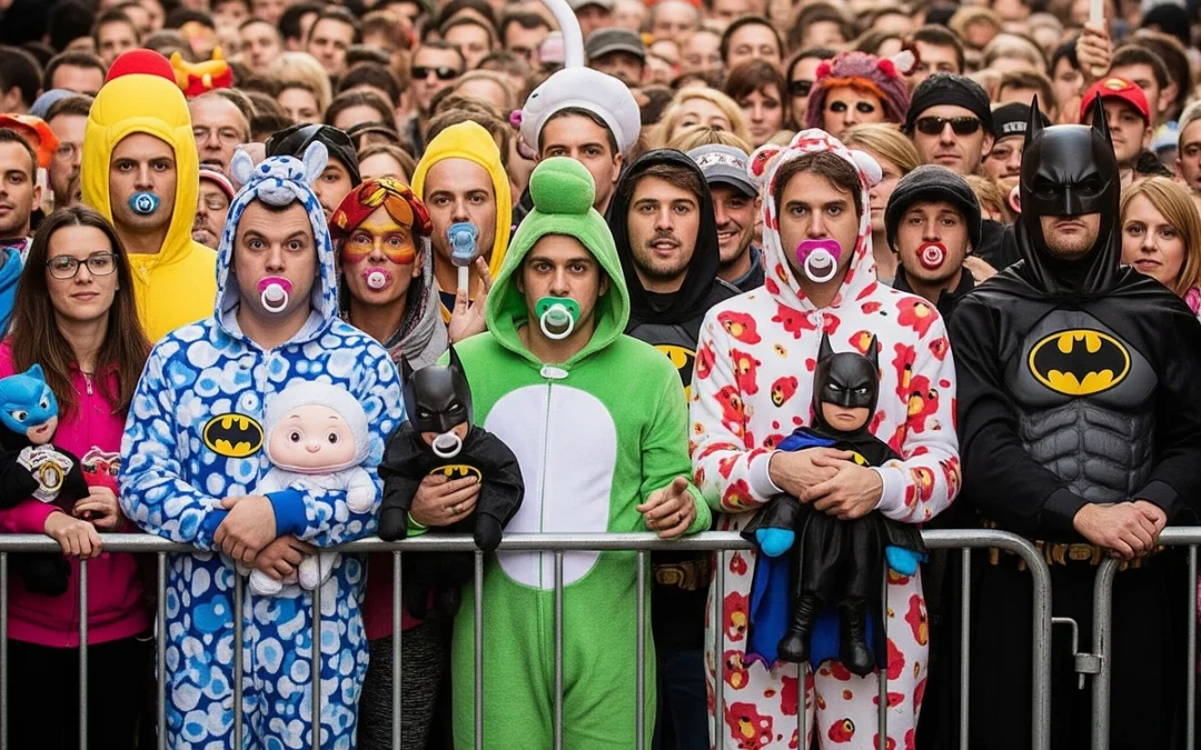 Millones de adultos haciendo cola para ver cine de superhéroes: ¿Señal de infantilización masiva y preludio del fascismo?