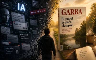 Cuando la IA vacía el escaparate, el papel vuelve a parecer futuro